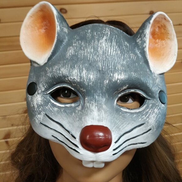 PU Foam Mouse or Rat Masquerade Mask - Picture 1 of 6